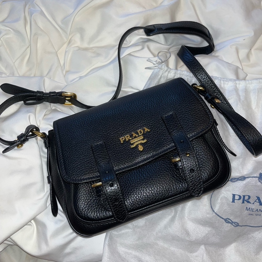 Black Prada crossbody bag